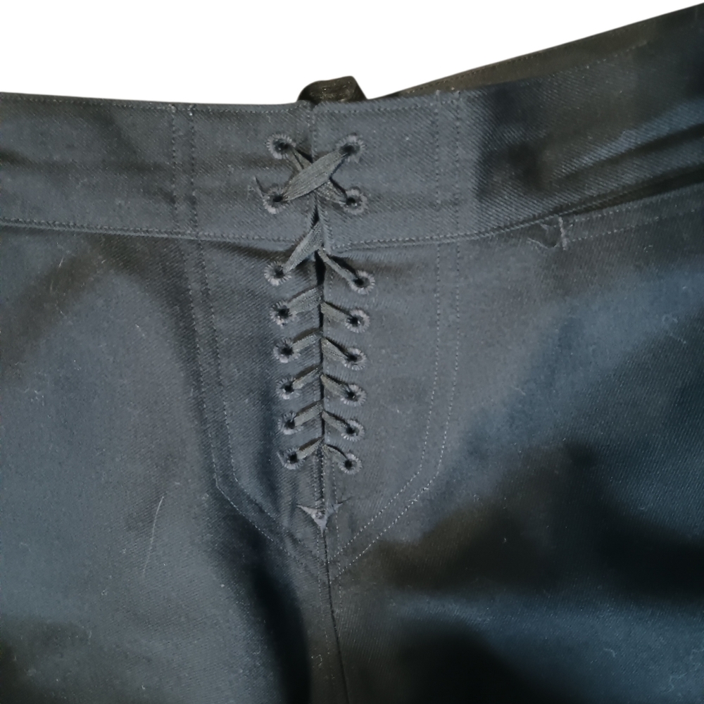 Official U.S. Navy Issued 13-Button Wool Slacks. 36 Waist 32 Inseam - Picture 4 of 11
